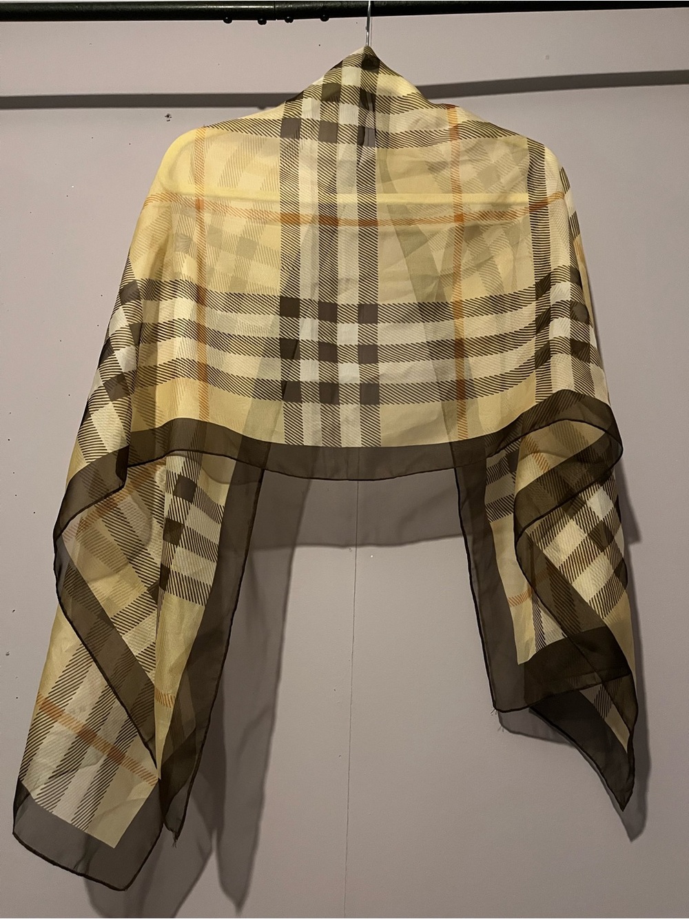 Burberry Nova Check Shawl